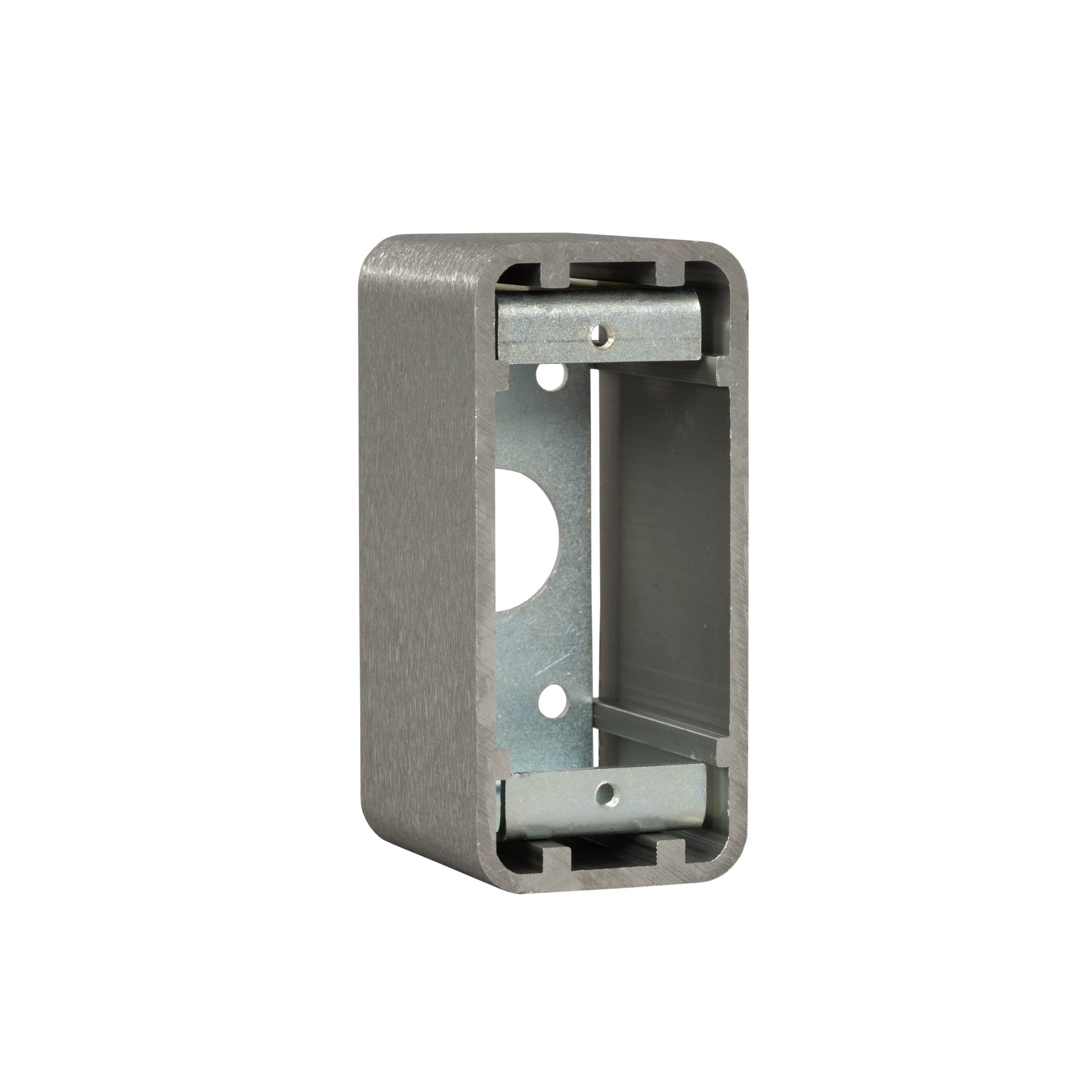 RGL EXTR04 1 Gang 45mm Narrow Back Box Aluminium
