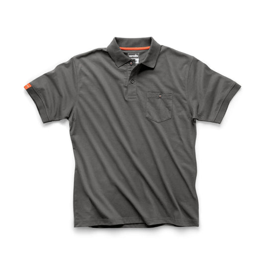 Scruffs Eco Worker Polo Shirt Graphite