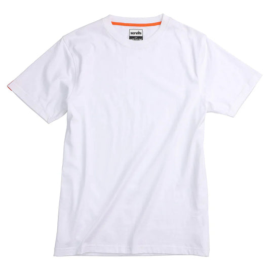 Scruffs Eco Worker T-Shirt White Size
