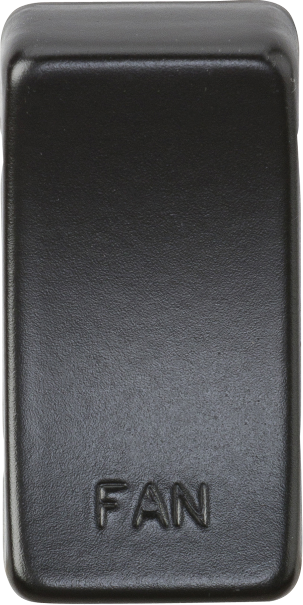 Knightsbridge GDFANMB Fan Rocker Cap Matt Black