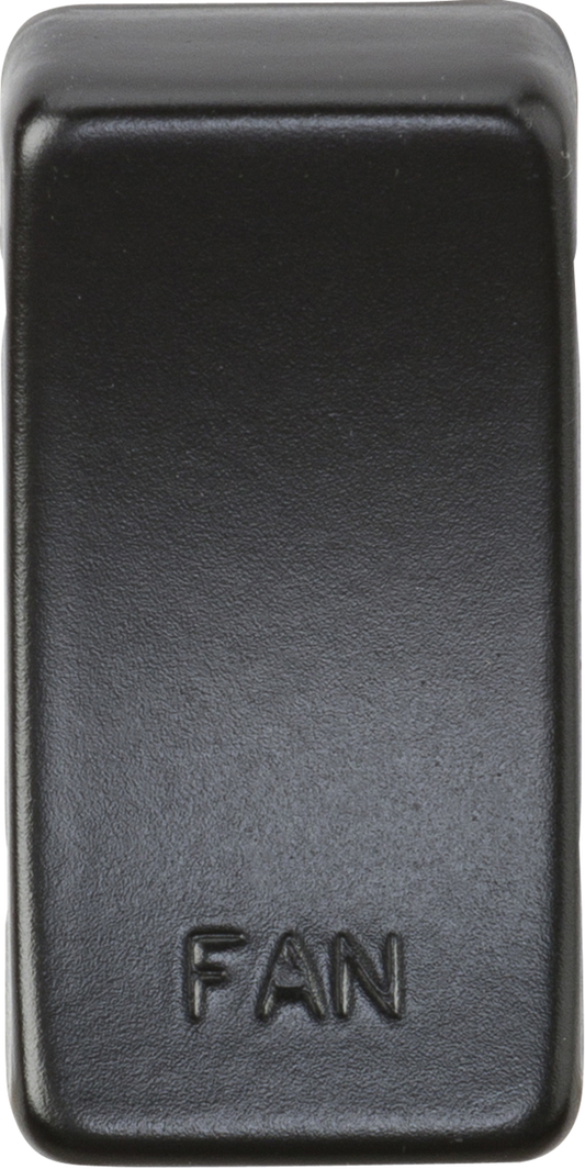 Knightsbridge GDFANMB Fan Rocker Cap Matt Black