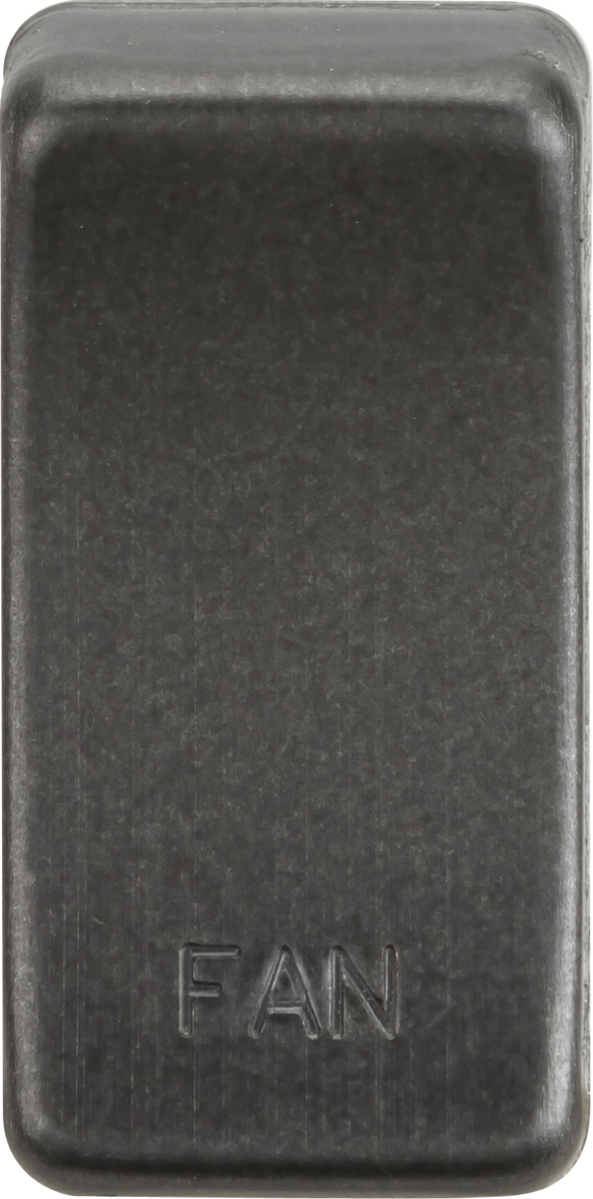 Knightsbridge GDFANSB Fan Rocker Cap Smoked Bronze