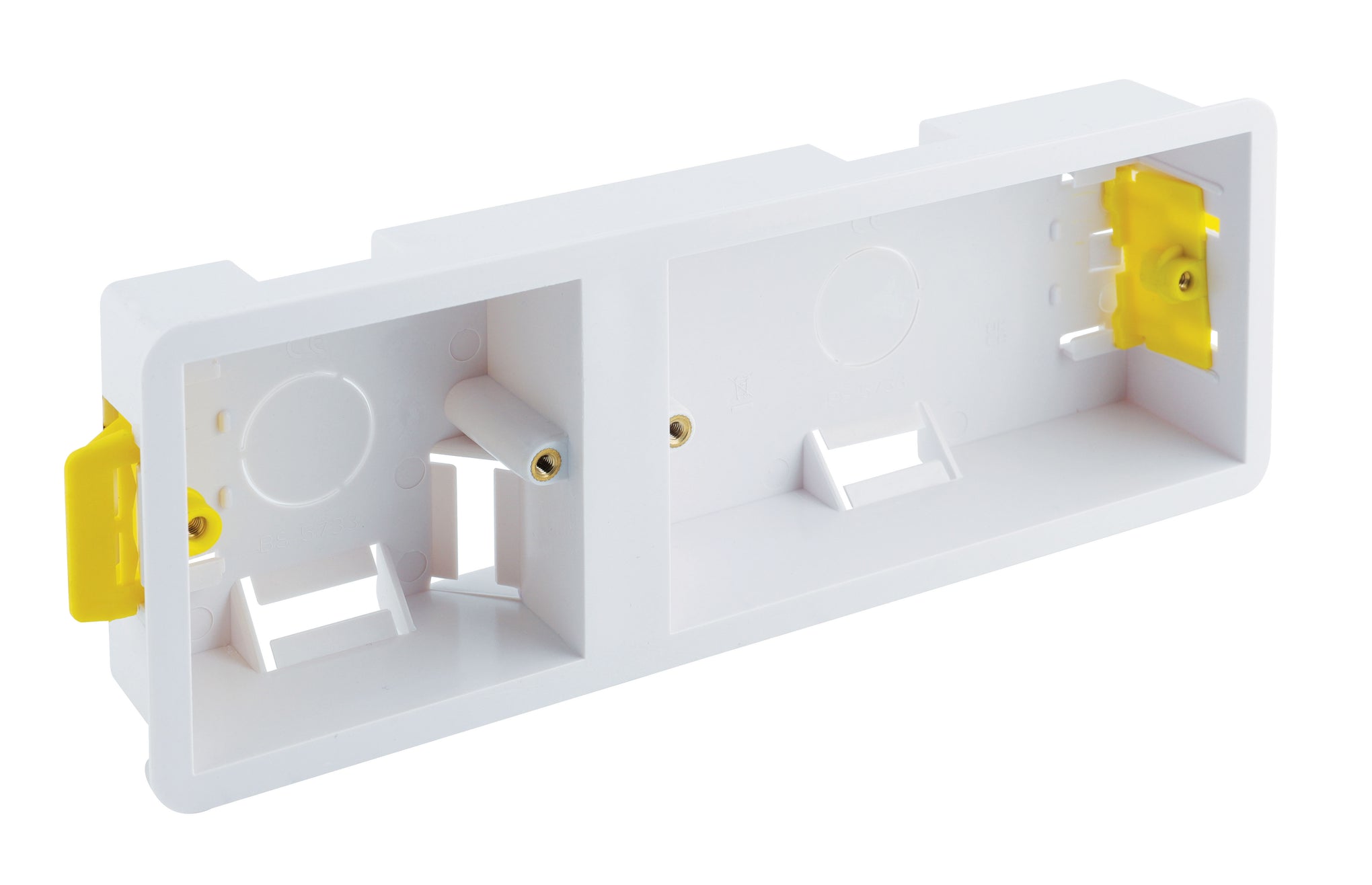 Niglon FF2+1 2 + 1 Gang 35mm Gang Dual Lining Box