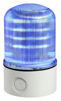 Switchtec FLR-1-LTDG Sirena FLR 12-24V Multifunction Blue LED Beacon with Deep Grey Base IP66