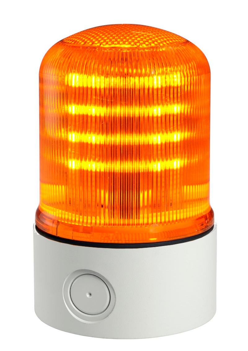 Switchtec FLR-2-LTDG Sirena FLR 12-24V Multifunction Amber LED Beacon with Deep Grey Base IP66