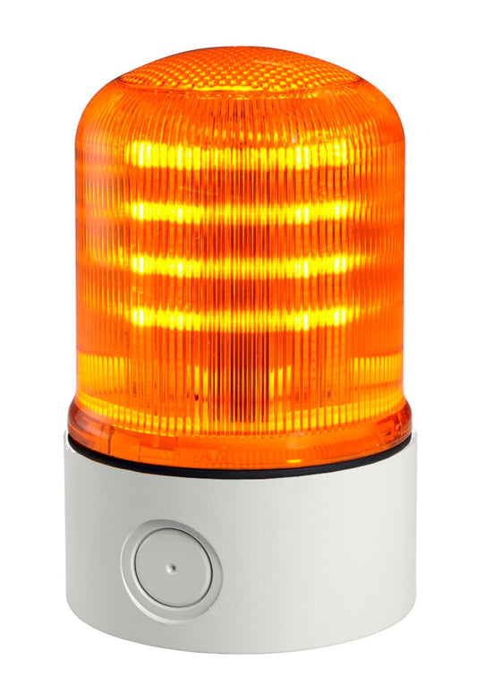Switchtec FLR-2-LTDG Sirena FLR 12-24V Multifunction Amber LED Beacon with Deep Grey Base IP66