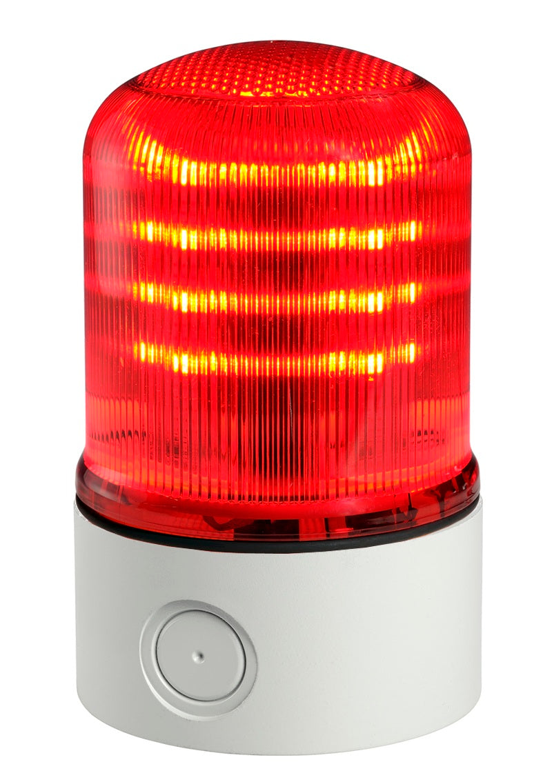 Switchtec FLR-3-LTDG Sirena FLR 12-24V Multifunction Red LED Beacon with Deep Grey Base IP66