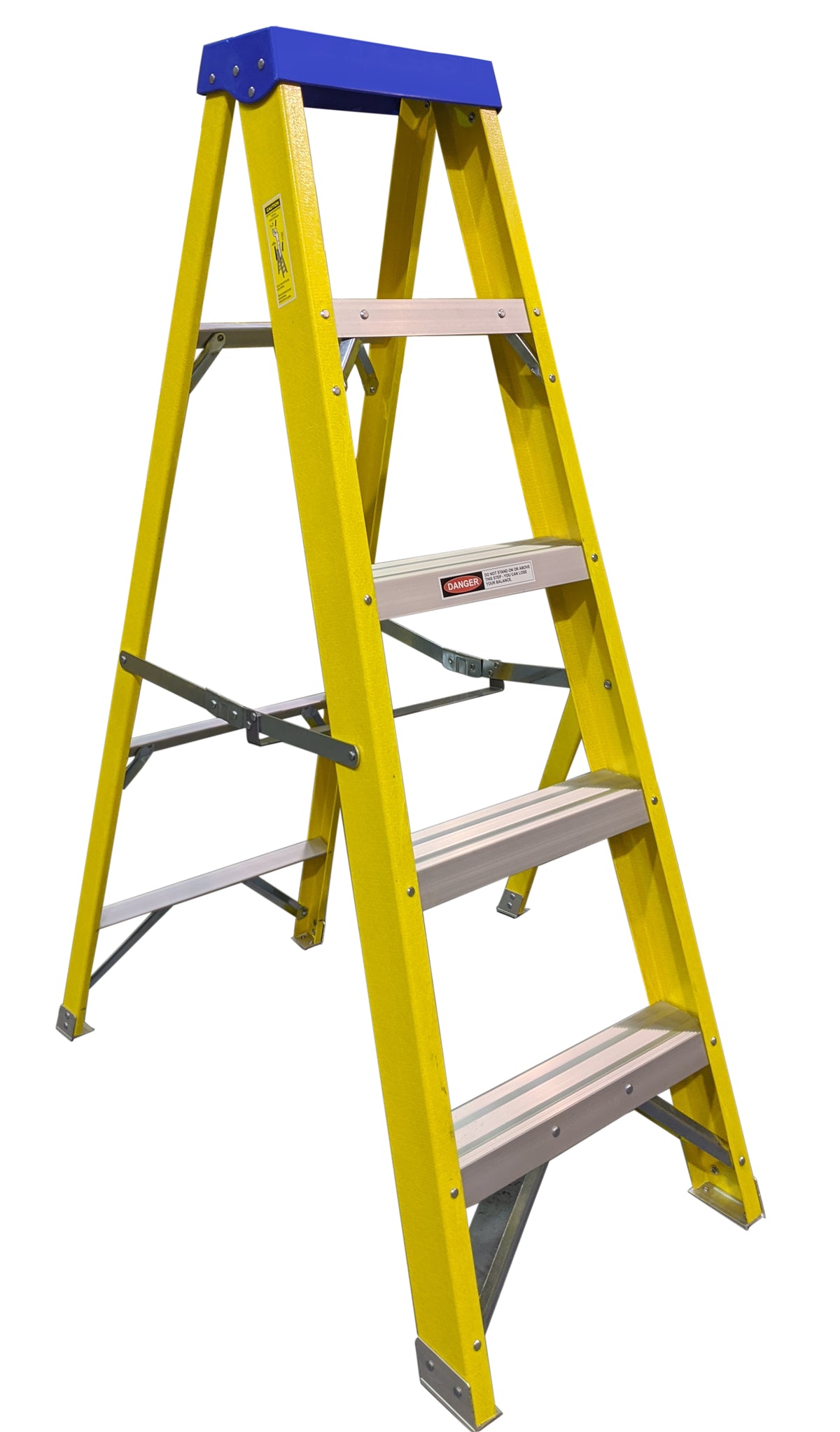 5 Thread Step Ladder Deligo FLS5 5 Tread Fibreglass Step Ladder – ETC Electrical