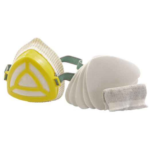 Draper FM2 18058 Comfort Dusk Mask with Five Filters White & Yellow