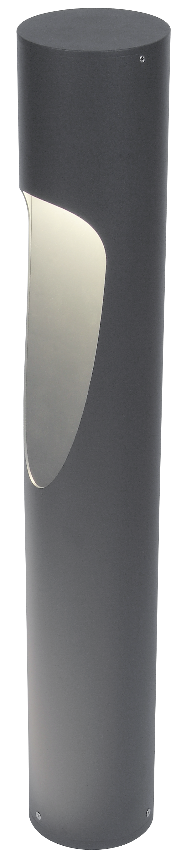 Kosnic FOR15T-GRY Forbury 15W LED 800mm Bollard 4000K IP65 Grey