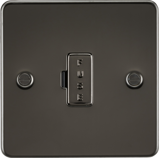 Knightsbridge FP6000GM 13A Unswitched Spur Gun Metal