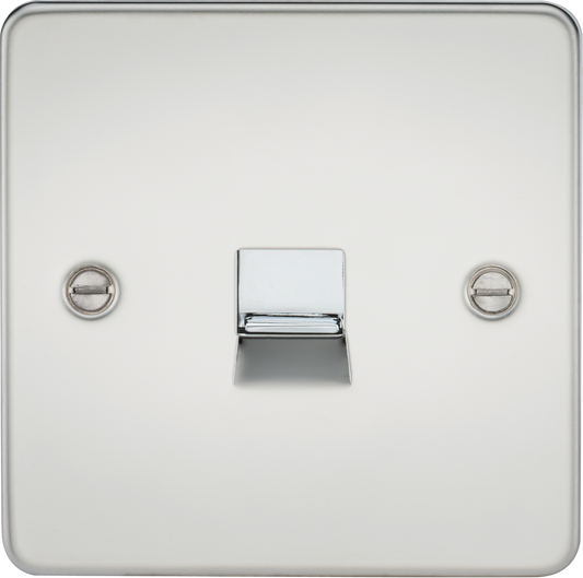 Knightsbridge FP7300PC 1 Gang Master Telephone Socket Polished Chrome