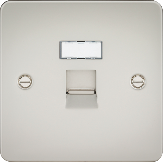 Knightsbridge FPRJ45PL 1 Gang RJ45 CAT 5 Outlet