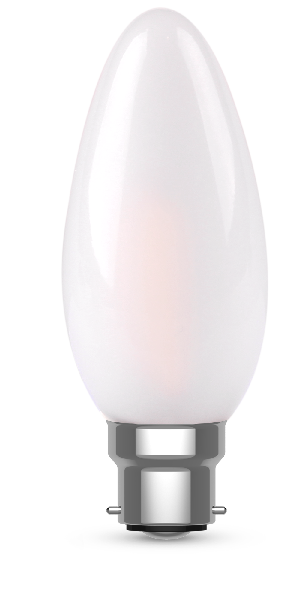 Kosnic FRC4.2-BC27 Filament 4.2W BC Frosted LED Candle 2700K