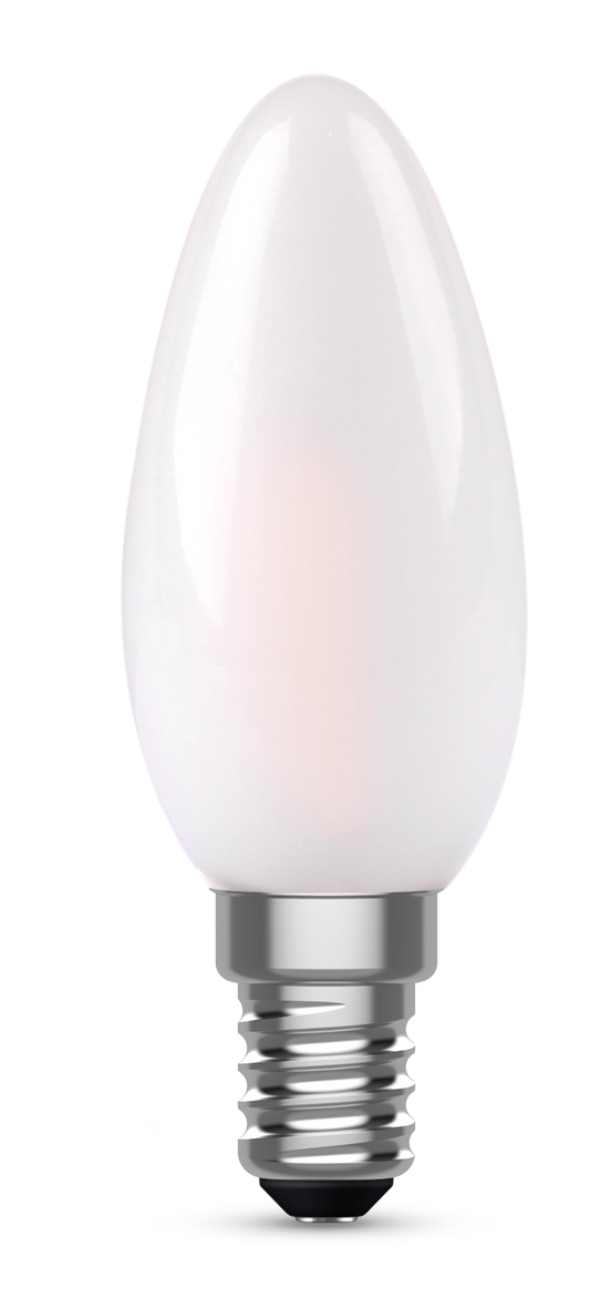 Kosnic FRC4.2-SES27 Filament 4.2W SES Frosted LED Candle 2700K