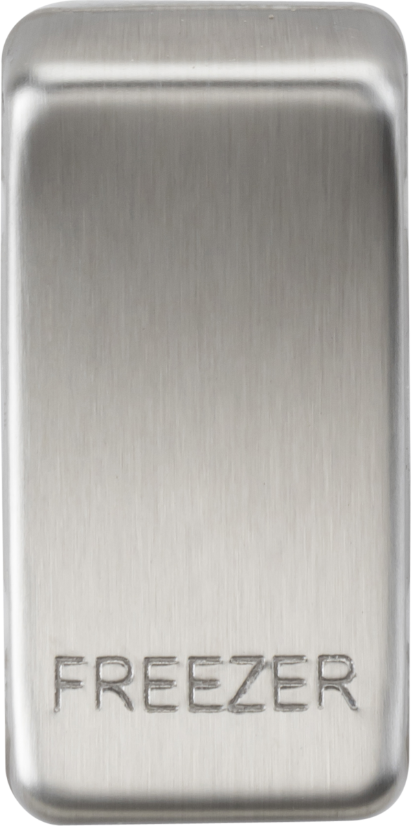 Knightsbridge GDFREEZERBC Freezer Rocker Cap Brushed Chrome