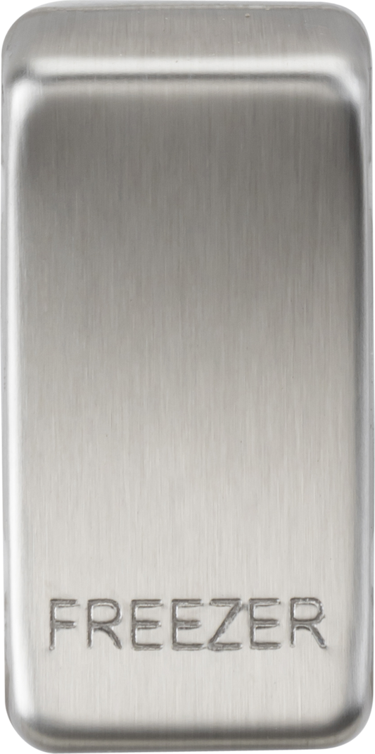 Knightsbridge GDFREEZERBC Freezer Rocker Cap Brushed Chrome