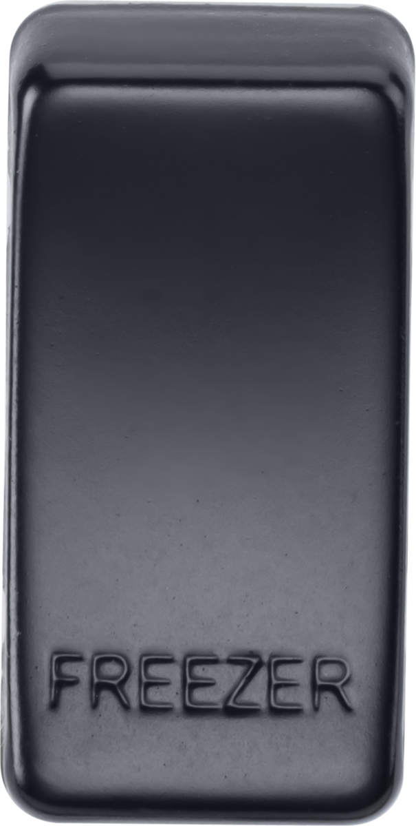 Knightsbridge GDFREEZERMB Freezer Rocker Cap Matt Black