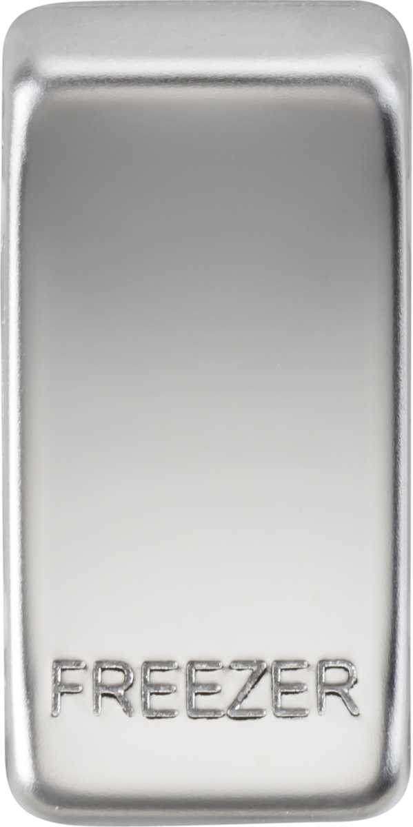Knightsbridge GDFREEZERPC Freezer Rocker Cap Polished Chrome