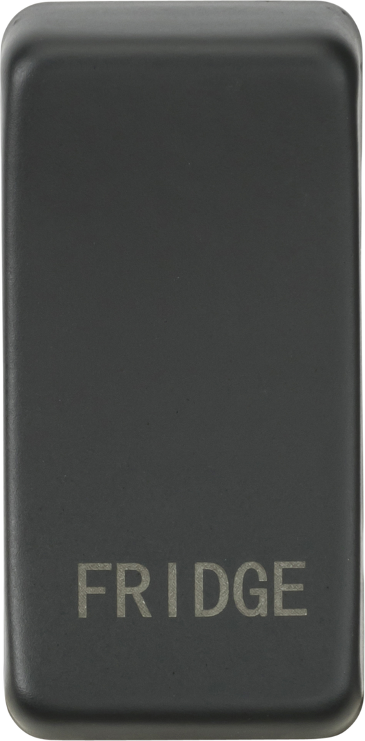 Knightsbridge GDFRIDGEAT Fridge Rocker Cap Matt Black