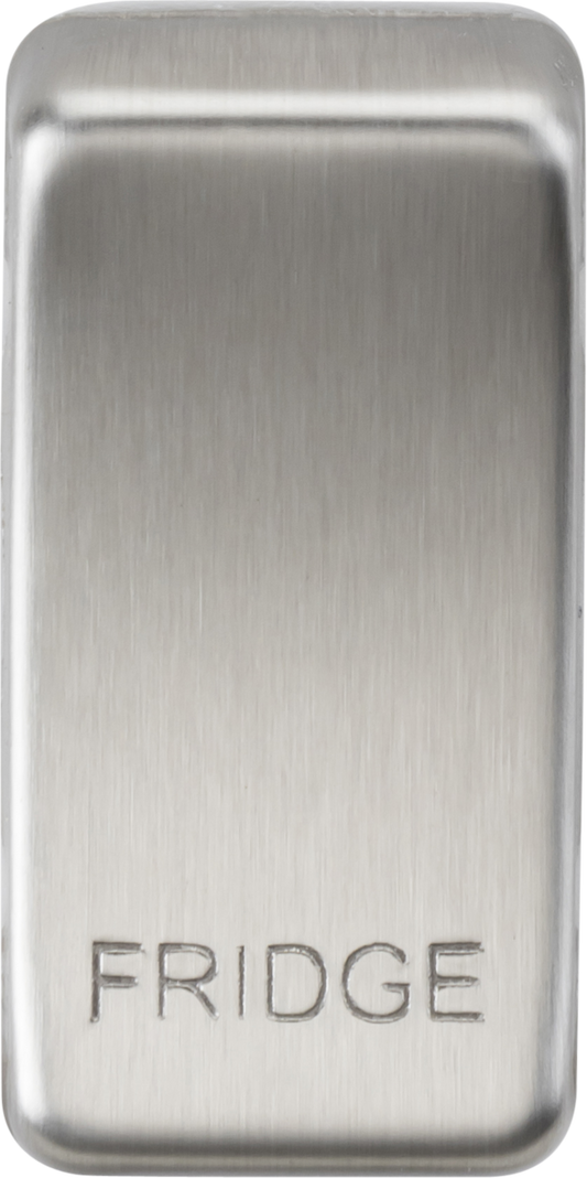 Knightsbridge GDFRIDGEBC Fridge Rocker Cap Matt White