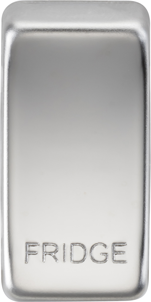 Knightsbridge GDFRIDGEPC Fridge Rocker Cap Brushed Chrome