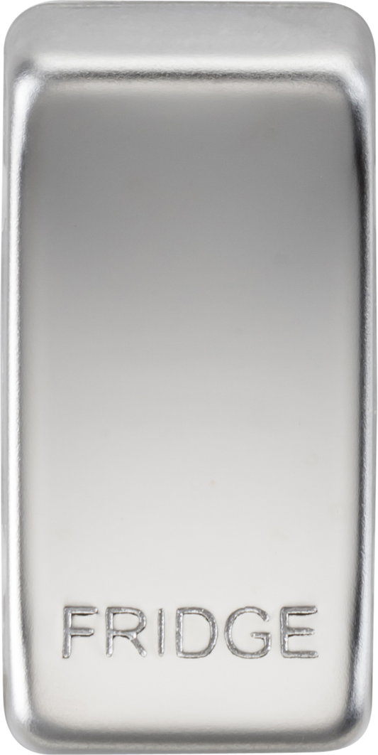 Knightsbridge GDFRIDGEPC Fridge Rocker Cap Brushed Chrome