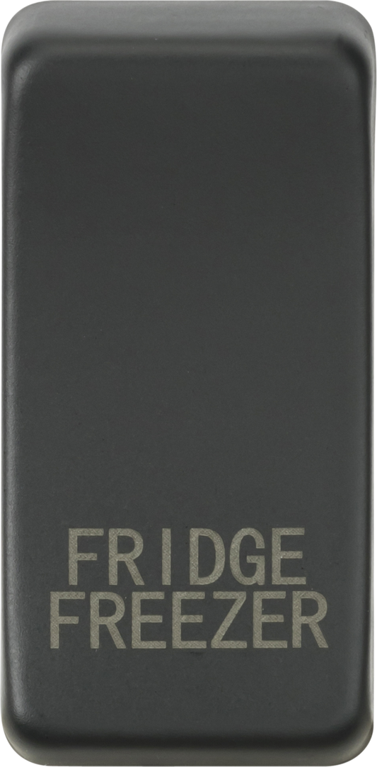 Knightsbridge GDFRIDAT Fridge Freezer Rocker Cap Anthracite