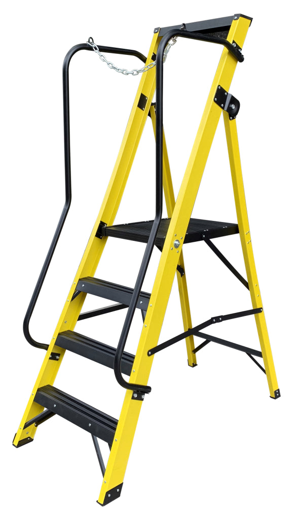 Deligo FSL4 4 Tread Fibreglass Step Ladder