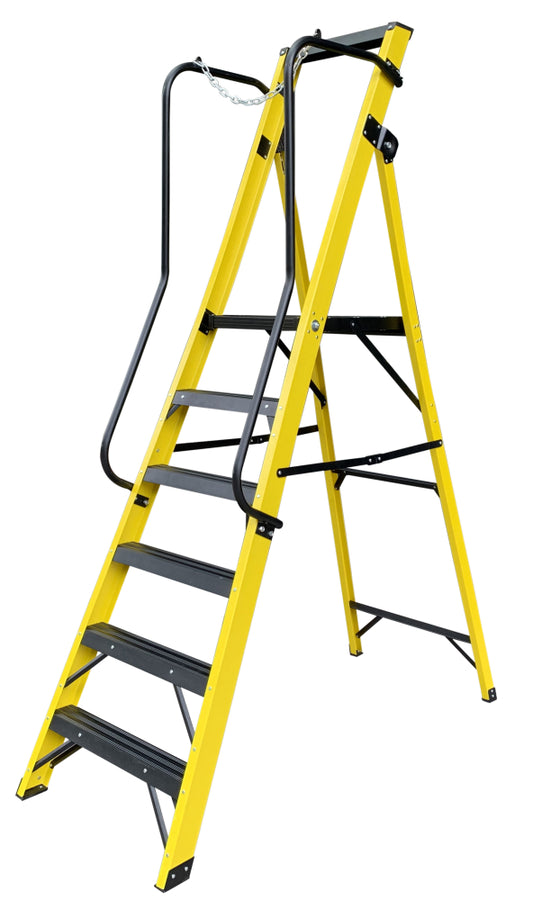 Deligo FSL6 6 Tread Fibreglass Step Ladder