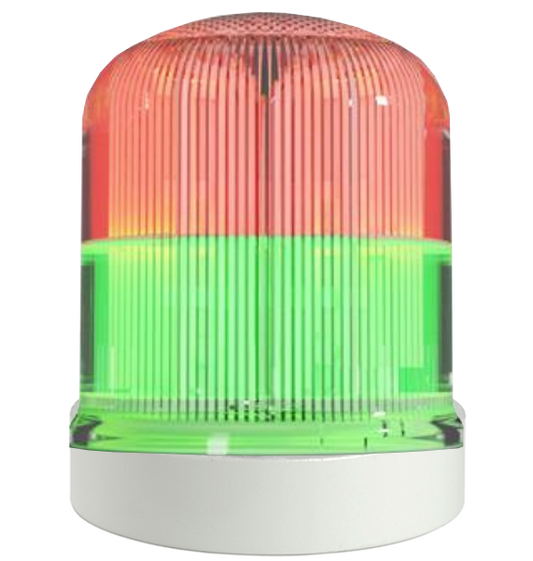 Switchtec FSLR-LTSG Sirena FSLR Multi Colour Multifunction LED Beacon with Shallow Base 12-24V AC/DC IP66