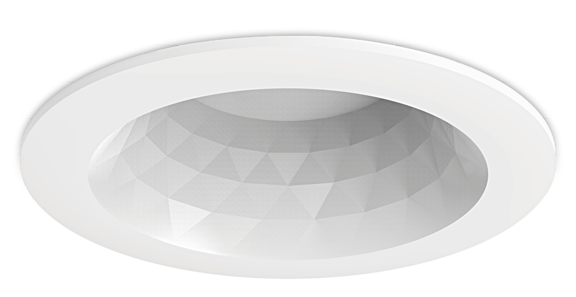 Kosnic FAC26IN16-SCT Faceta 2 10-16W CCT LED Downlight with Reflector IP65 White