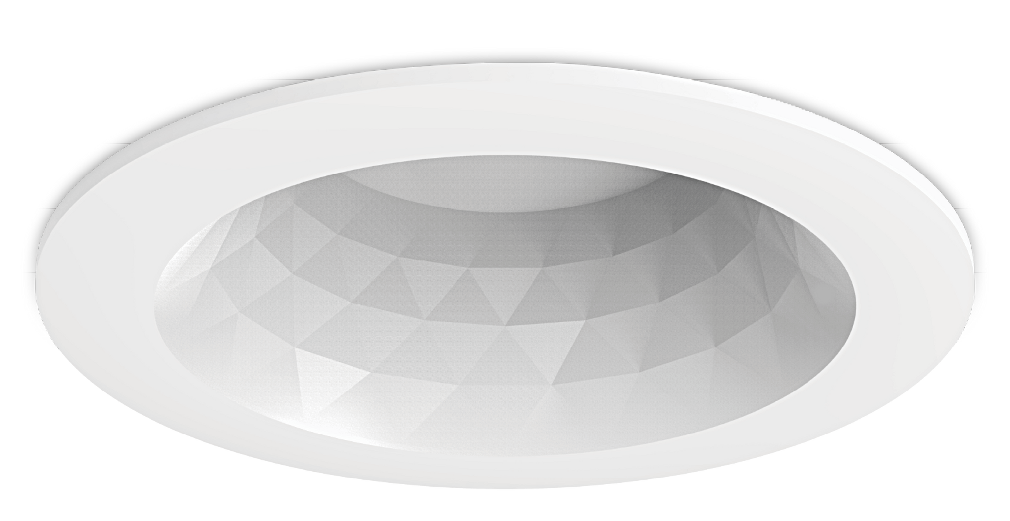 Kosnic FAC26IN16-SCT Faceta 2 10-16W CCT LED Downlight with Reflector IP65 White
