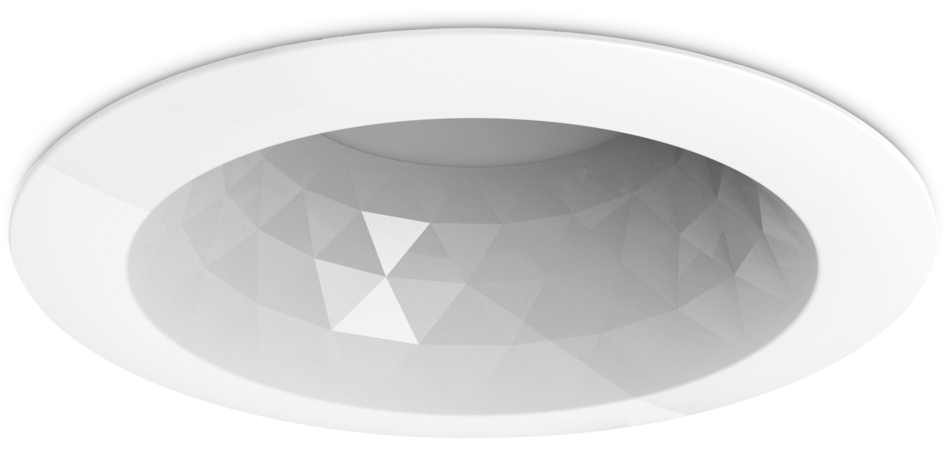 Kosnic KCDLLS10FR65-W40-WHT Faceta 10W LED Downlight 4000K