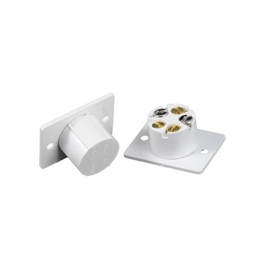 Flush Door Contacts White