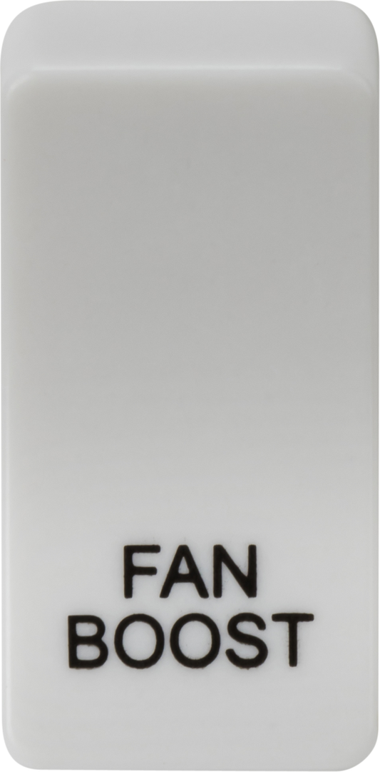 Knightsbridge GDBOOSTU Fan Boost Rocker Cap White