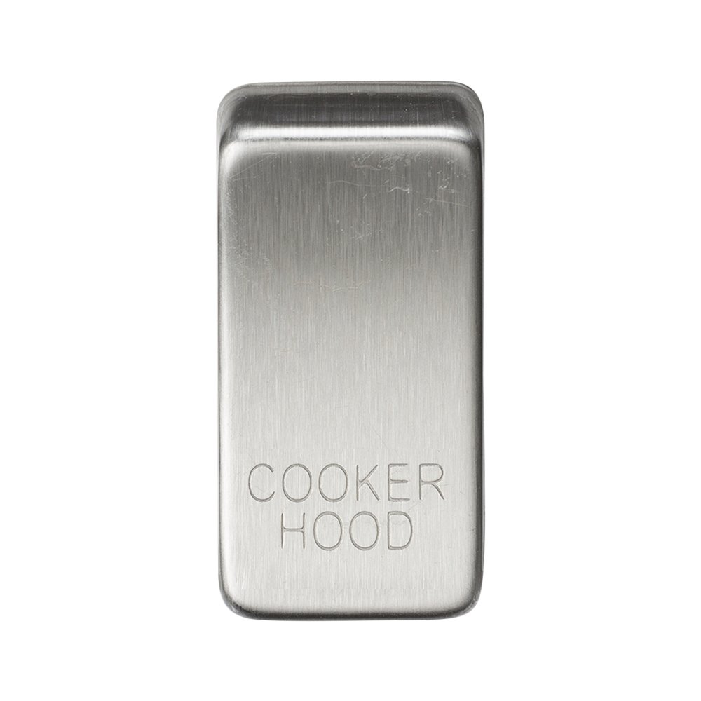 Knightsbridge GDCOOKBC Cooker Hood Rocker Cap Brushed Chrome