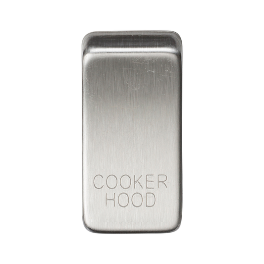 Knightsbridge GDCOOKBC Cooker Hood Rocker Cap Brushed Chrome