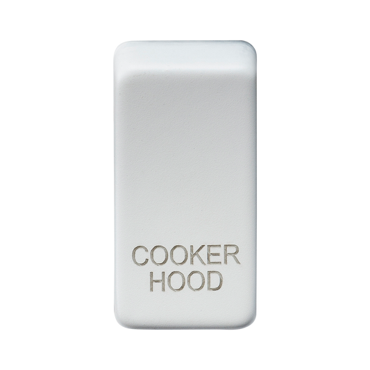 Knightsbridge GDCOOKMW Cooker Hood Rocker Cap Matt White