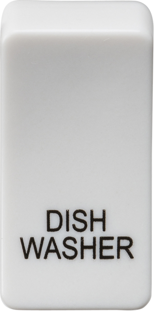 Knightsbridge GDDISHU Dishwasher Rocker Cap White