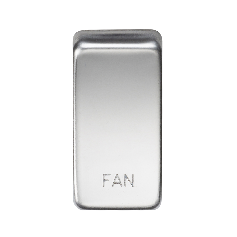 Knightsbridge GDFANPC Fan Rocker Cap Polished Chrome