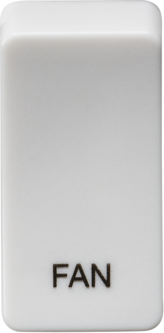 Knightsbridge GDFANU Fan Rocker Cap White