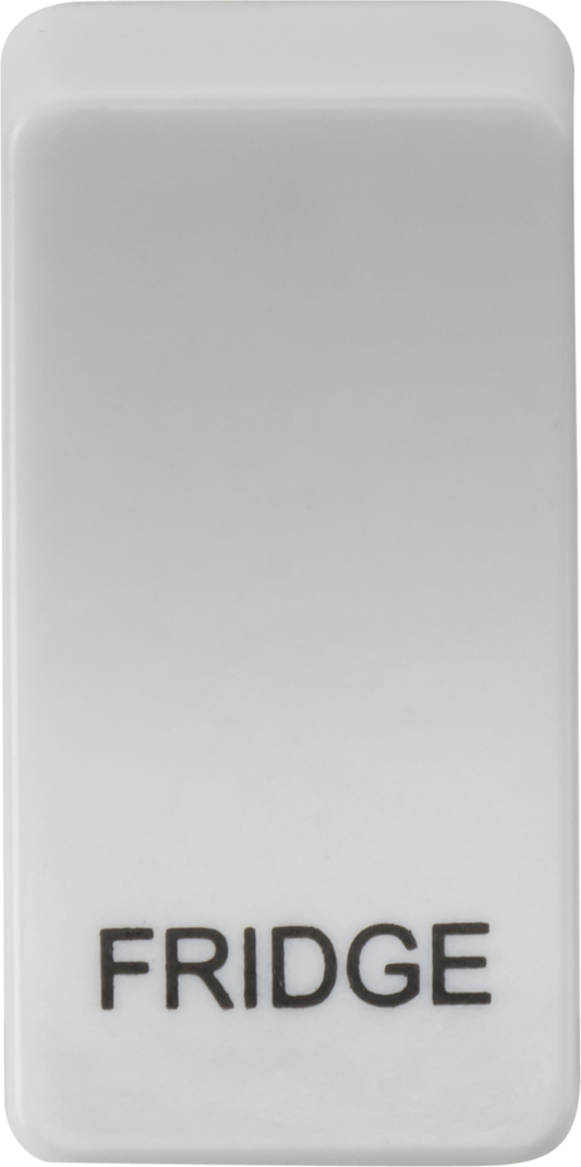 Knightsbridge GDFRIDGEU Fridge Rocker Cap White