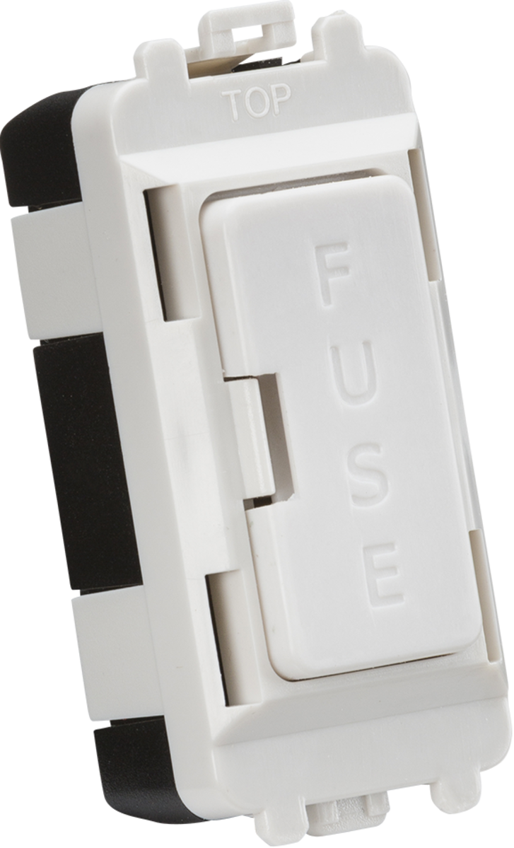 Knightsbridge GDM011U 13A Fuse Holder Grid Module White