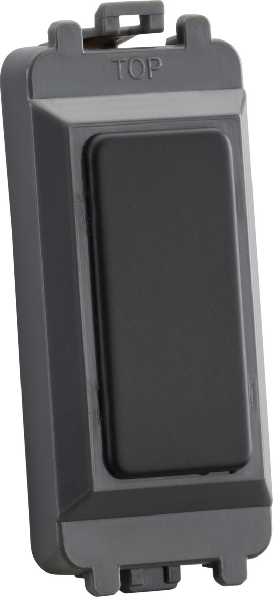 Knightsbridge GDM013AT Blank Grid Module Anthracite