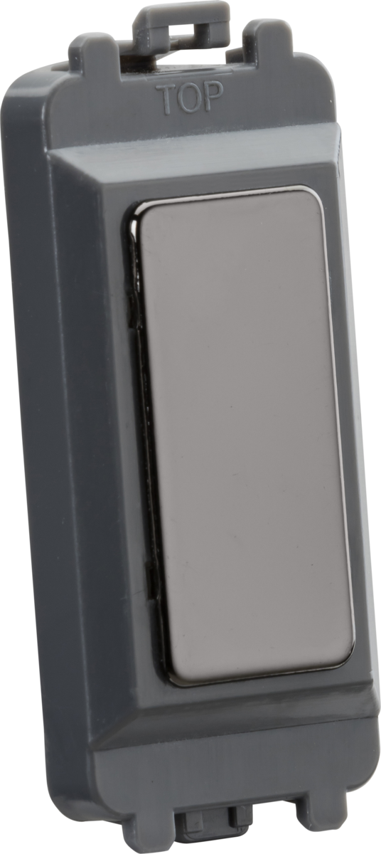 Knightsbridge GDM013BN Blank Grid Module Black Nickel