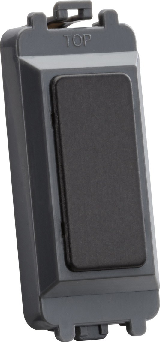 Knightsbridge GDM013SB Blank Grid Module Smoked Bronze