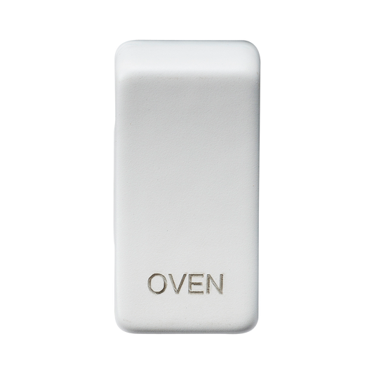 Knightsbridge GDOVENMW Oven Rocker Cap Matt White