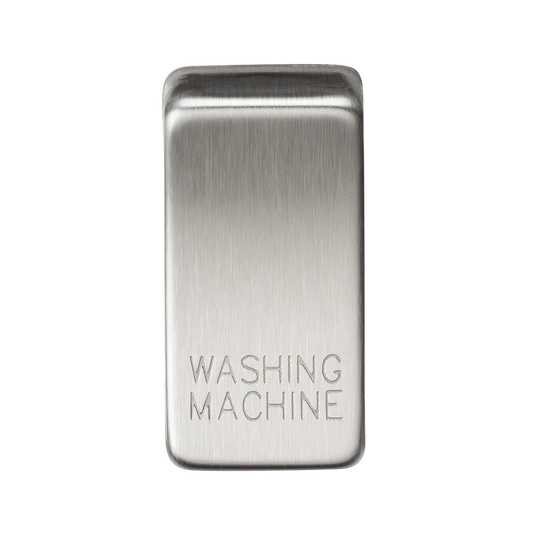 Knightsbridge GDWASHBC Washing Machine Rocker Cap Brushed Chrome