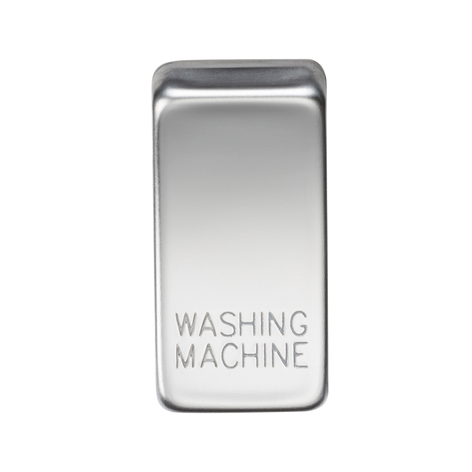 Knightsbridge GDWASHPC Washing Machine Rocker Cap Polished Chrome